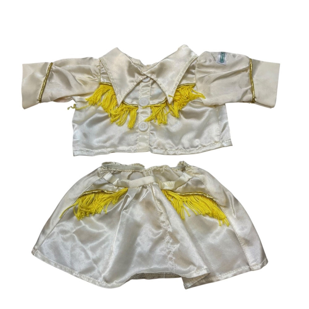 Vintage Cabbage Patch Doll Cowgirl Outfit Top and Skirt